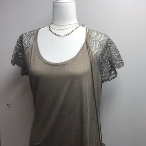 NWT Dantelle Top | L | Taupe